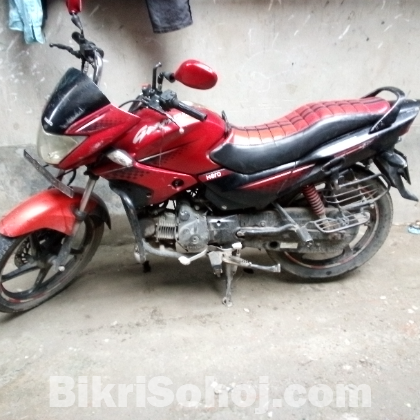 Hero glamour bike